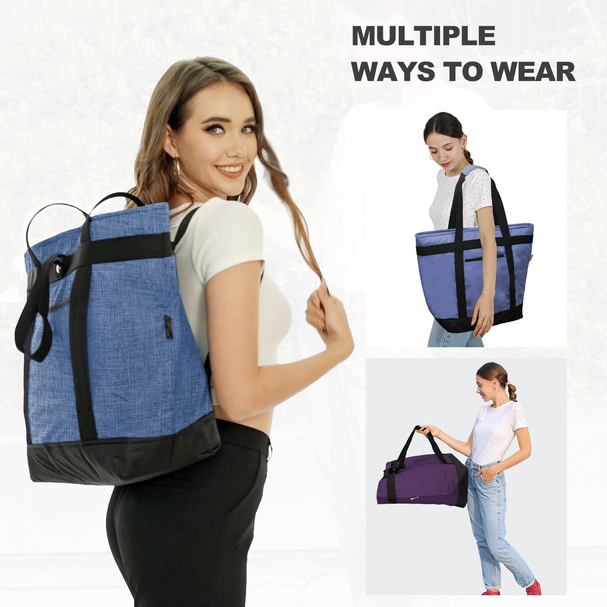 BeeGreen cooler bag leakproof seams protect belongings during grocery trips