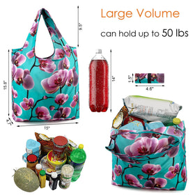 BeeGreen machine-washable grocery bag simplifies cleanup after trips.
