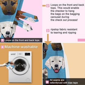 BeeGreen ripstop fabric tote resists tears and splashes for everyday use.