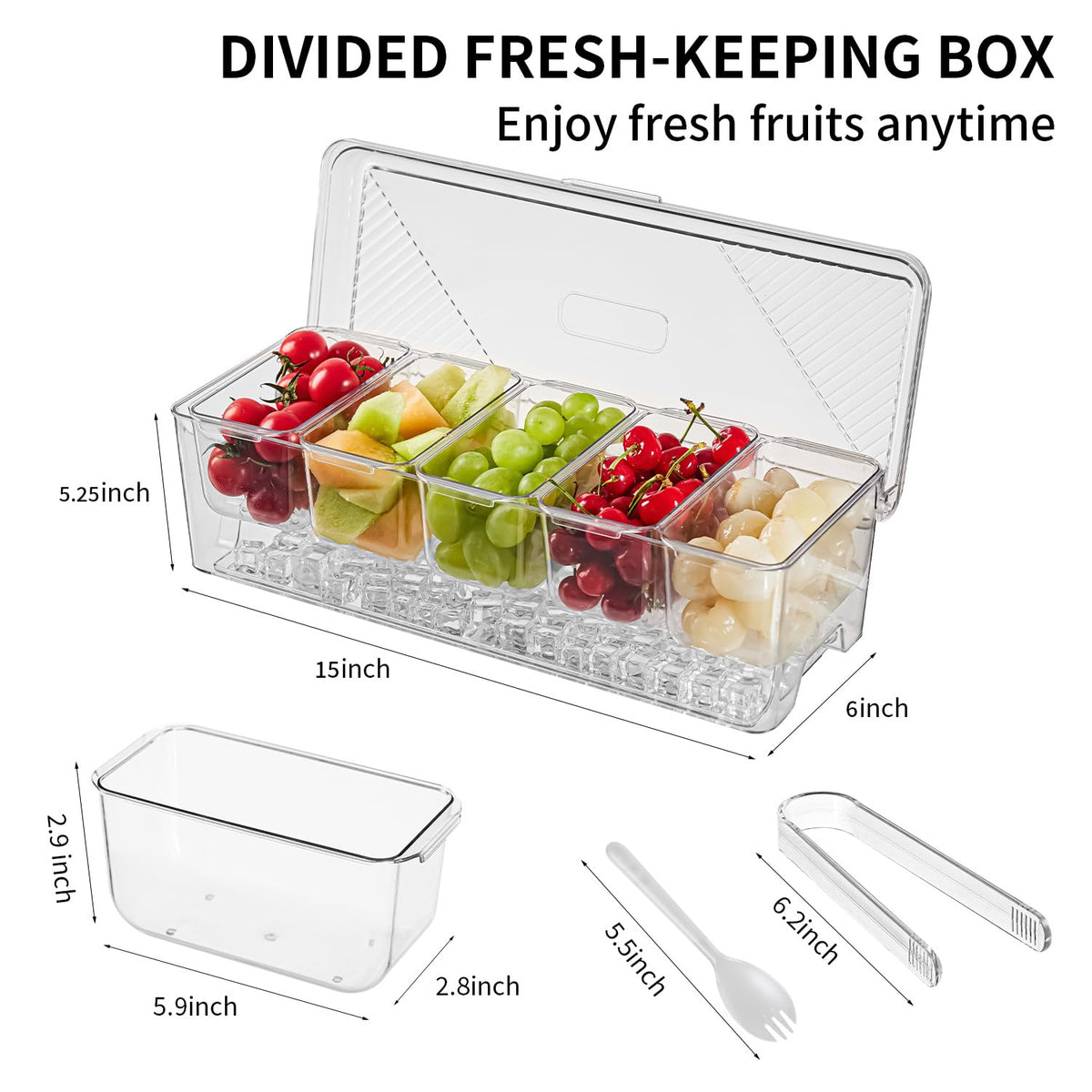 Beehomay stackable condiment containers save space while keeping ingredients separated