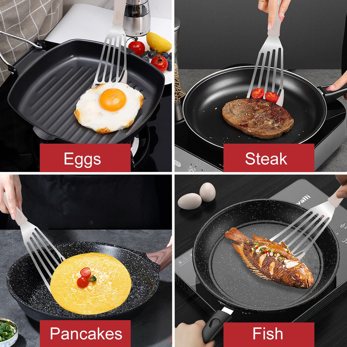 Beijiyi easy-clean spatula, dishwasher safe with hanging hole