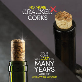 Belwares Ah-So two-pronged precision enables smooth cork extraction.