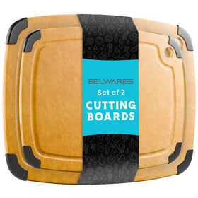Belwares multi-use board supports slicing, dicing, and serving tasks.