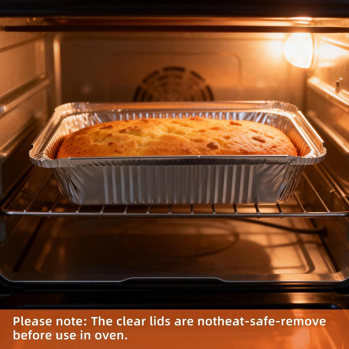 Benestanti oven-safe pans warm meals evenly for quick reheating.