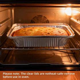Benestanti oven-safe pans warm meals evenly for quick reheating.