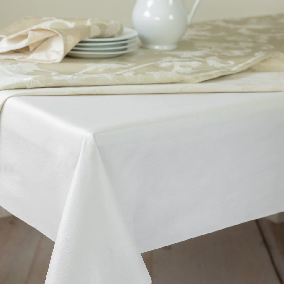 Benson Mills Deluxe table pad top view—durable vinyl surface, easy to wipe clean