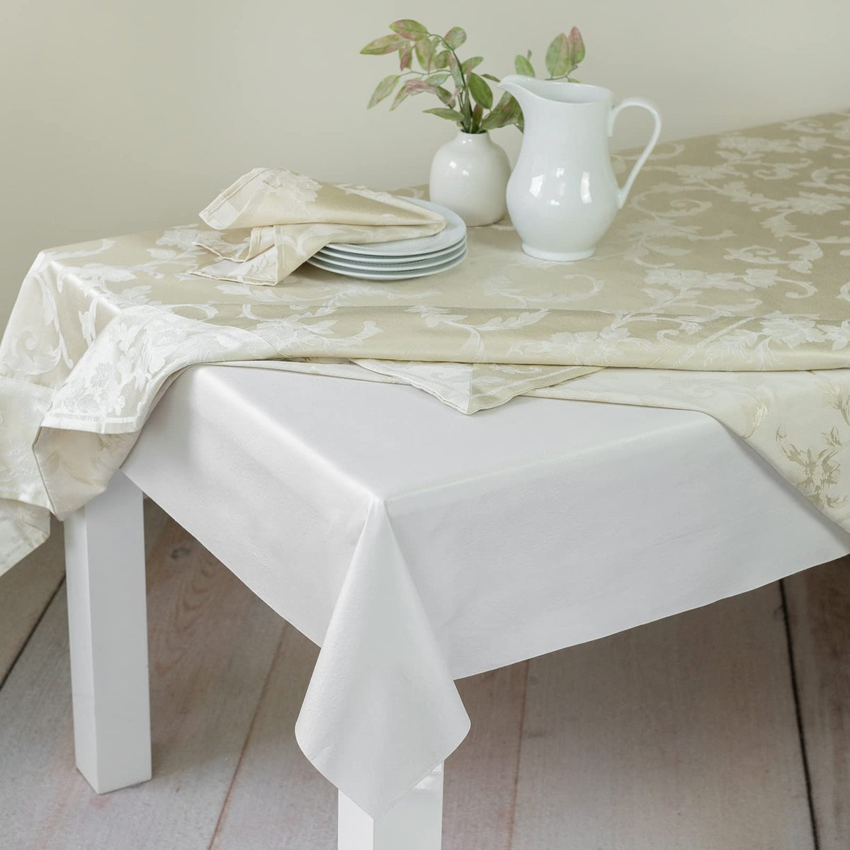 Benson Mills Deluxe table pad works under tablecloth for extra protection