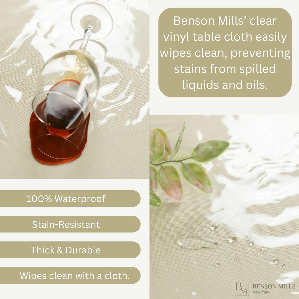 Benson Mills wrinkle removal tip heat gently to smooth folds
