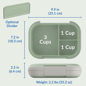 Bentgo Chill Max is dishwasher safe for easy cleanup after packed lunches.
