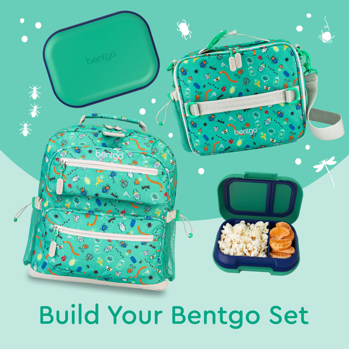 Bentgo Kids Snack compact and portable for school daycare and sports
