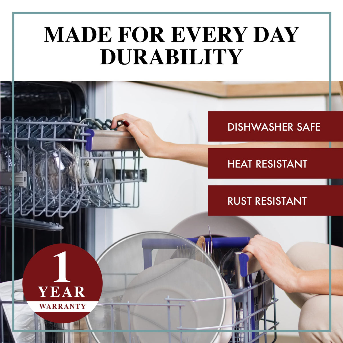 BergKoch splatter screen built from 304 stainless steel for durability