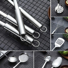 Berglander pasta server ideal for lifting pasta without clumping.