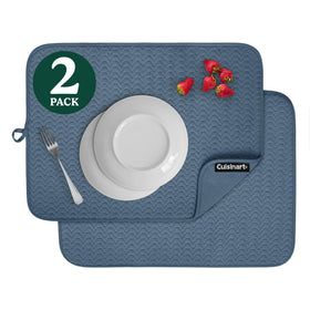 Best Brands Cuisinart dish drying mat, 18x24 foldable for compact storage.