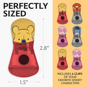 Best Brands Disney airtight snack clip preserves flavors and texture.