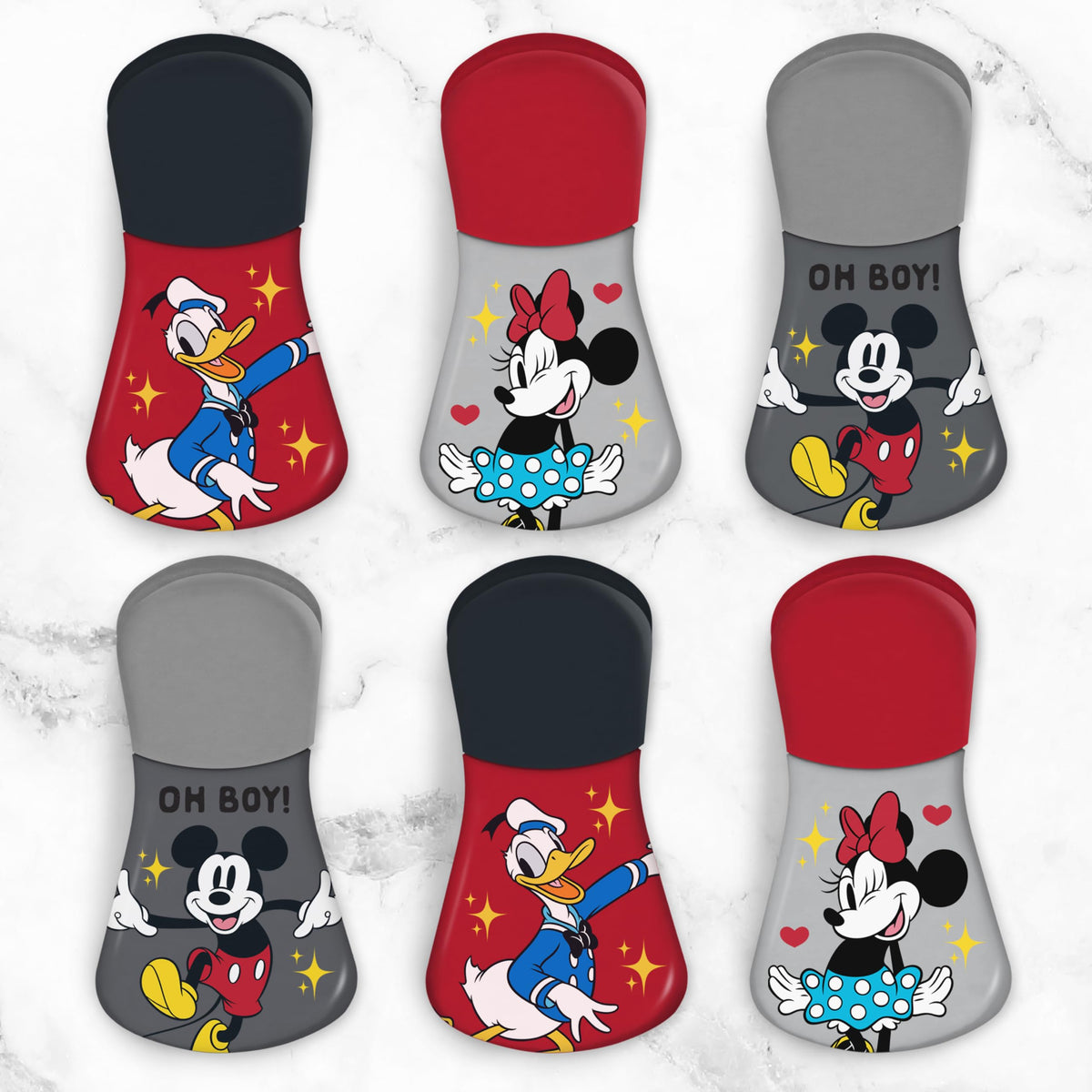 Best Brands Disney chip clip demonstrating strong airtight-seal capability.