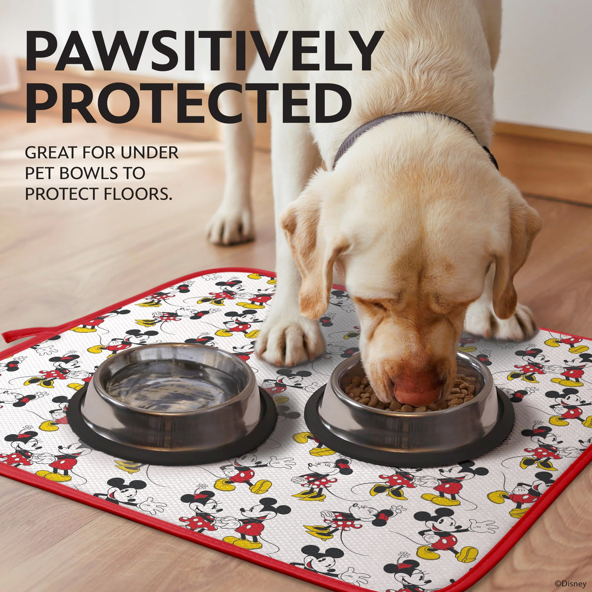 Best Brands Disney dish drying mats 2-pack absorbent surface fits under dishes