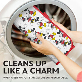 Best Brands Disney dish drying mats 2-pack folds neatly for compact storage