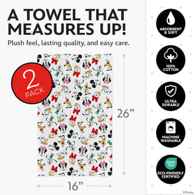 Best Brands Disney kitchen towels machine-washable and colorfast for long-lasting use