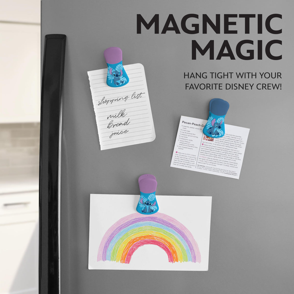 Best Brands Disney Stitch clip adds playful storage and airtight seal