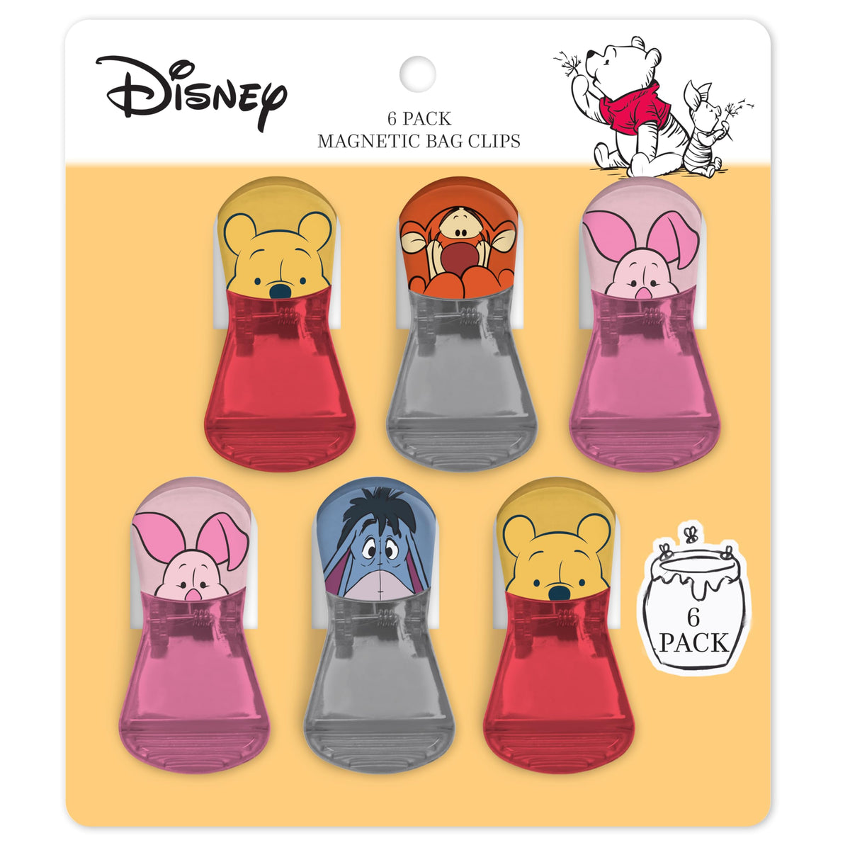 Best Brands Disney Mickey chip clip seals snack bags for lasting freshness.