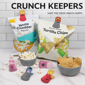 Best Brands Disney Minnie chip clip keeps snacks accessible and organized.