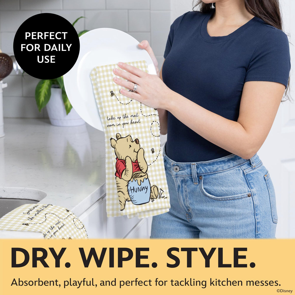 Best Brands Disney oven mitt showing slip-resistant neoprene grip for secure handling