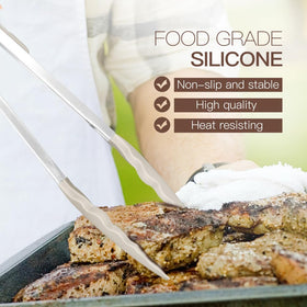 BestZMWK silicone spoon for stirring and serving with comfort