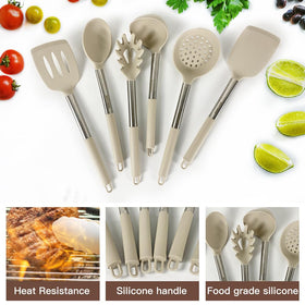 BestZMWK silicone tongs for safe flipping and serving hot dishes