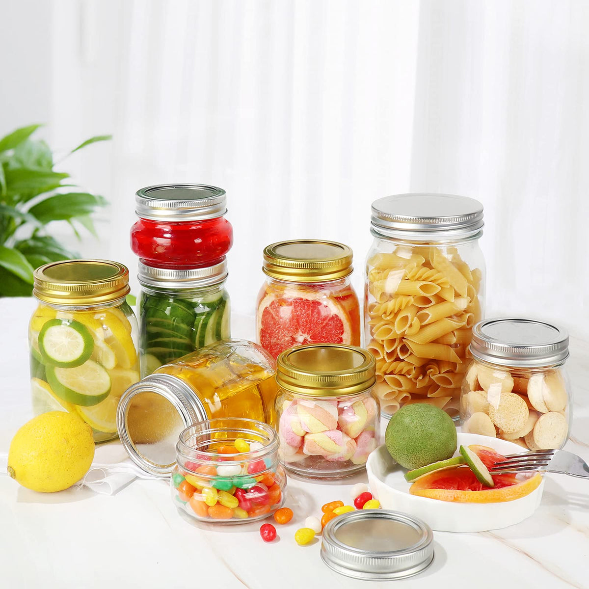 Betrome jars dishwasher and microwave safe for convenient cleanup