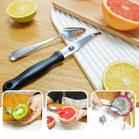 Better Houseware nylon handle with non slip grip in use