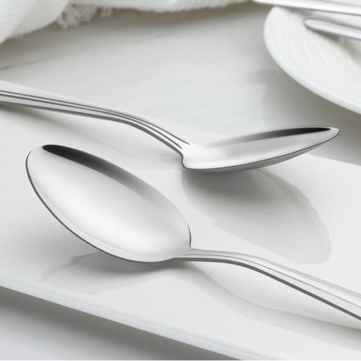 BEWOS dishwasher-safe teaspoons for quick cleanup after meals