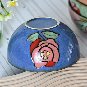 BGCTM floral bowls set six-pack on table for family meals