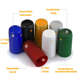 BGMAXimum red capsules enhance Burgundy-style bottles with a bold, premium look.