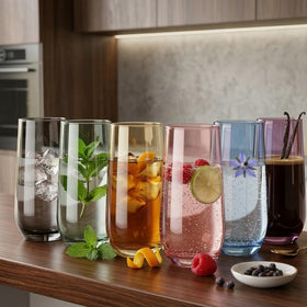 Biandeco cocktail service glasses for stylish drinks presentation.