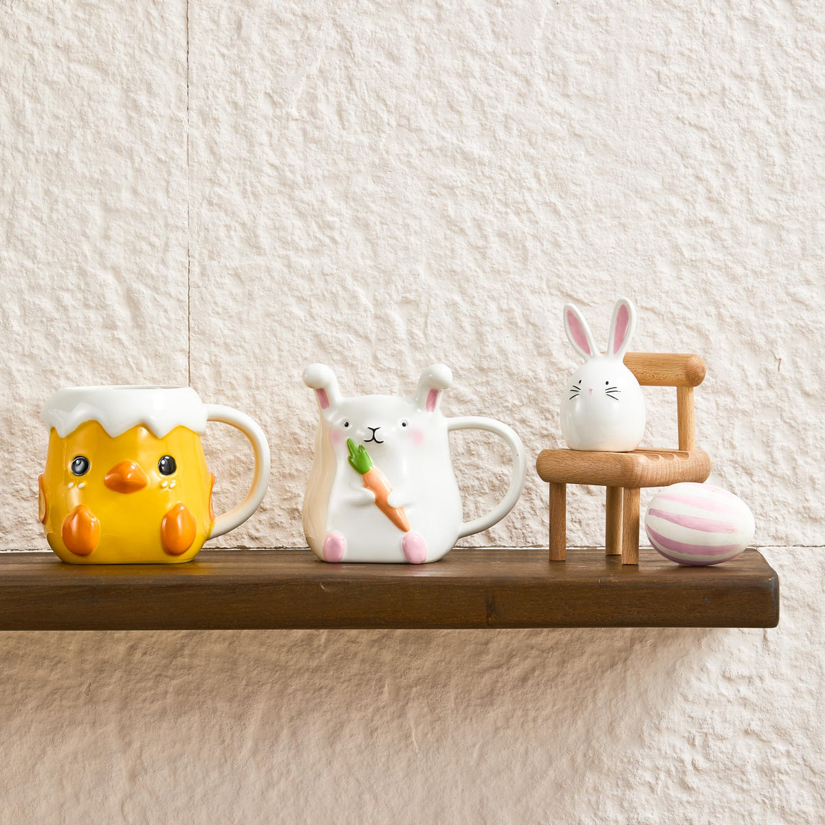 Gift-ready packaging for the Dreamy Rabbit salt and pepper shakers