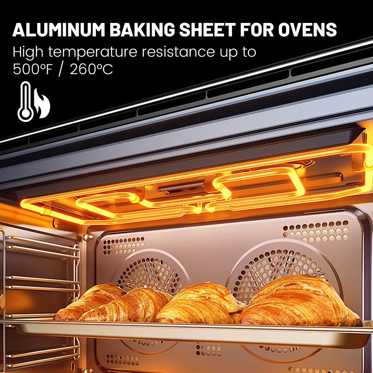 BIEAMA six-pack baking sheets suited for home and commercial settings.
