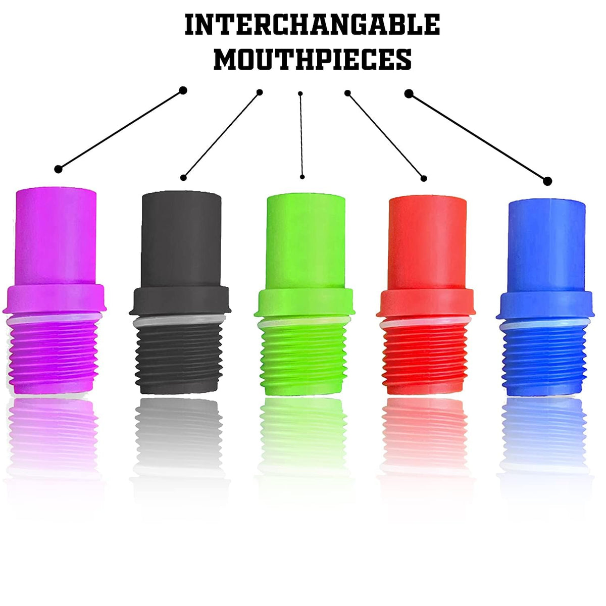 Bierstick kink-free hose delivers smooth flow for big-volume chugs.