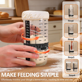 Bigwish banneton baskets round and oval support dough structure