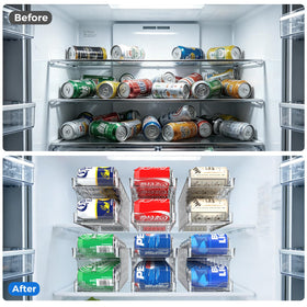 BingoHive fridge storage solution with dual-layer design.