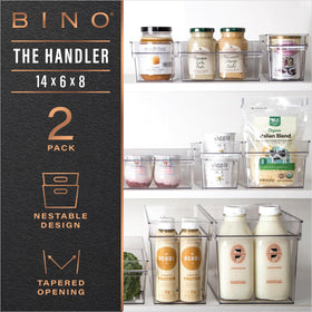 BINO Handler Collection bin side view shows clear body for quick identification