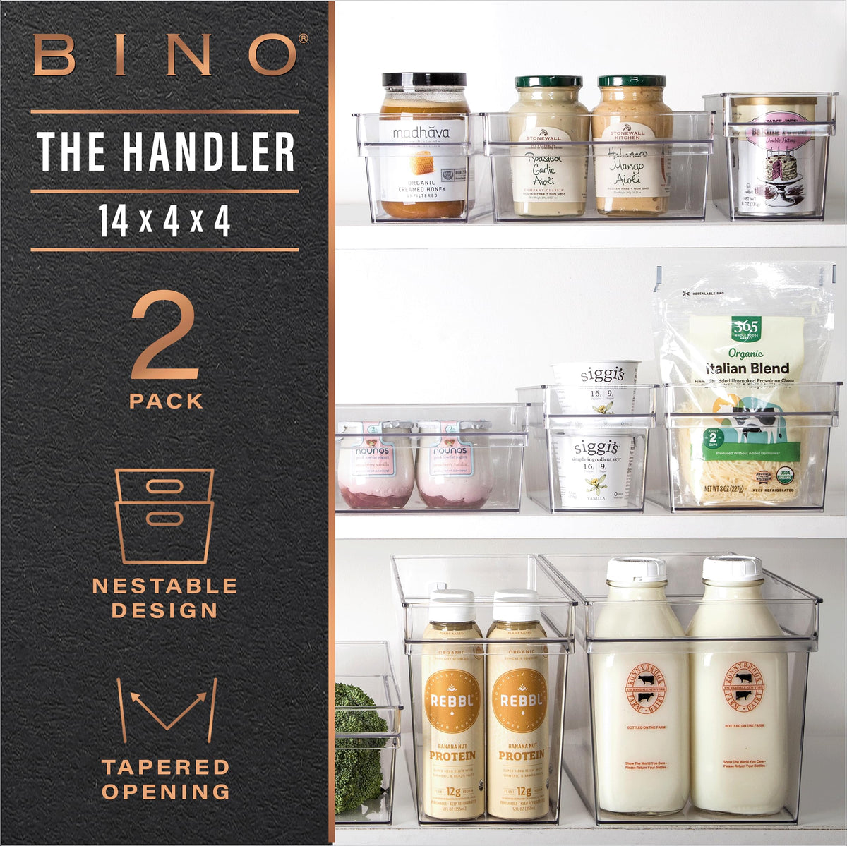 BINO Handler small bin in pantry for snacks and spices with easy access