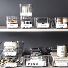 BINO large-capacity bin for bulk pantry items and more.