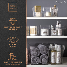 BINO large deep bin cabinet storage suitable for drawers and cupboards