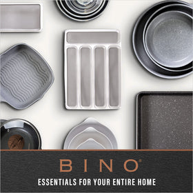 BINO clear bin provides transparent view for fast item search