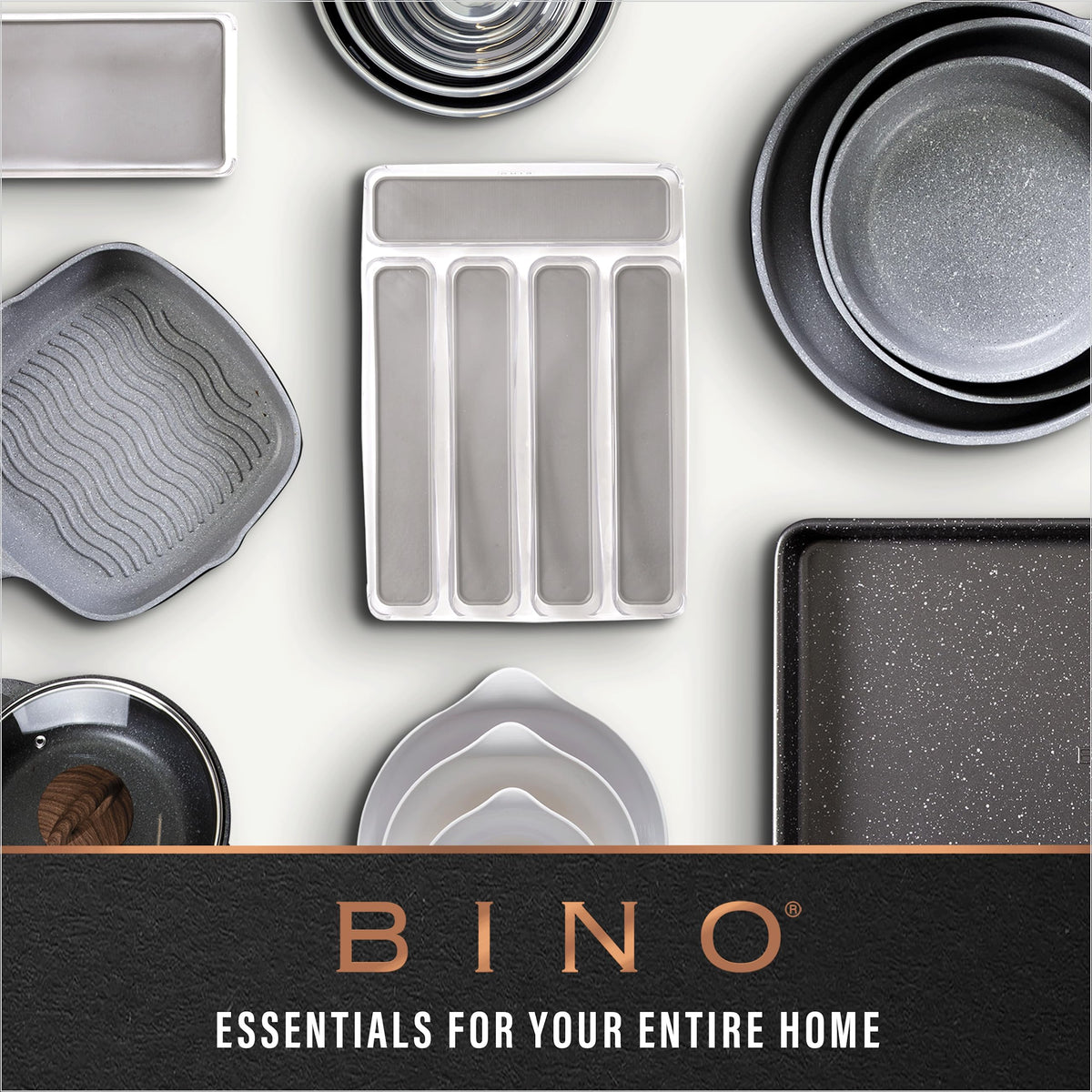 BINO The Handler bin is easy to wipe clean and maintain.