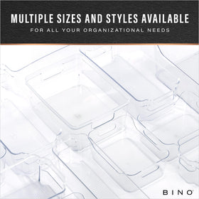 BINO X-Large 4-pack bathroom storage for compact essentials