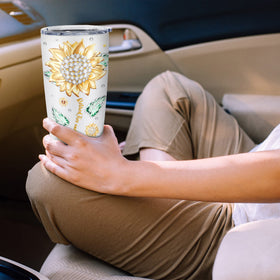 Biomlon 20oz tumbler suited for home, office, and travel scenarios.