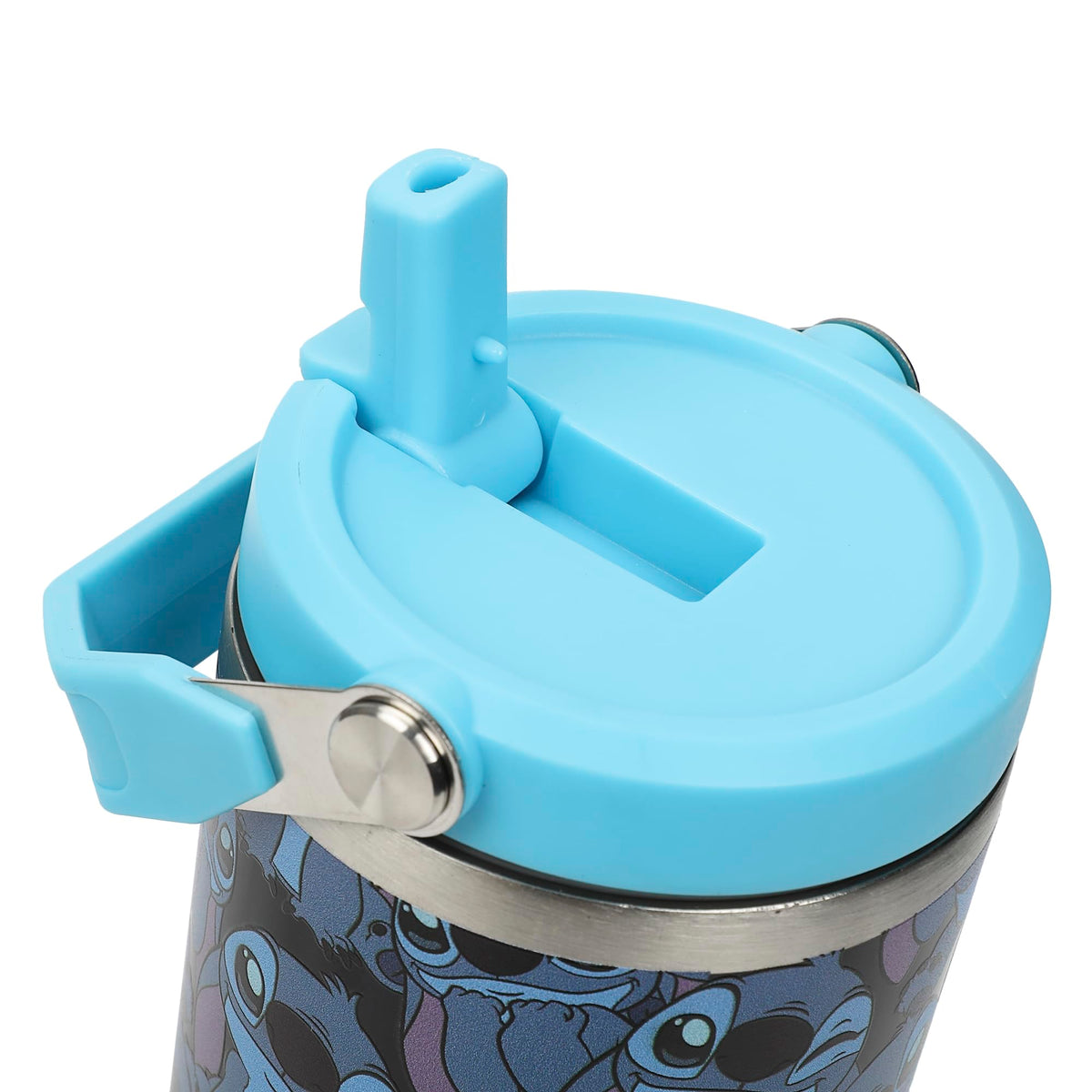 Stitch design and 40 oz capacity illustrated for context.