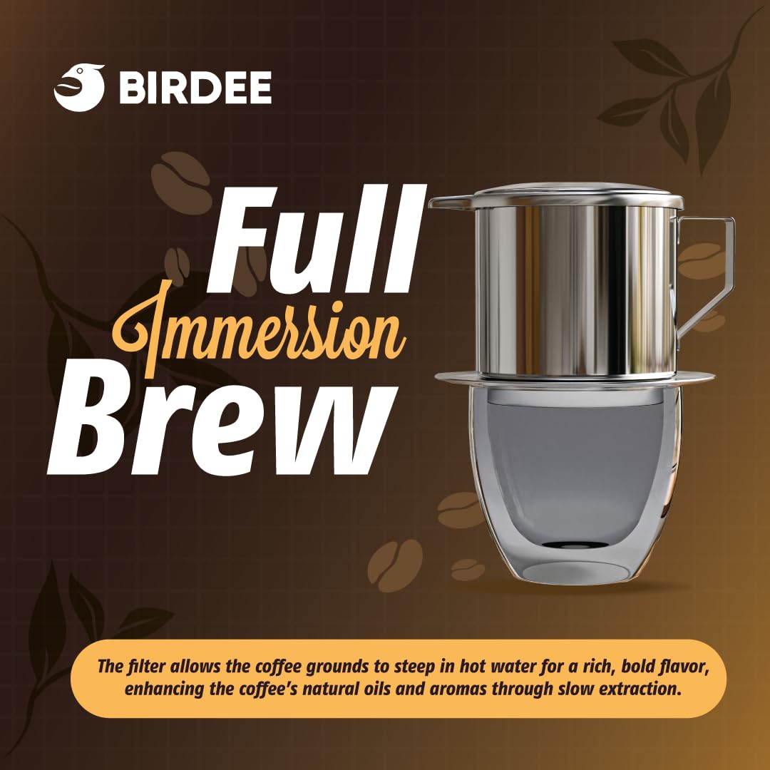 Birdee durable stainless steel construction built to last daily use.