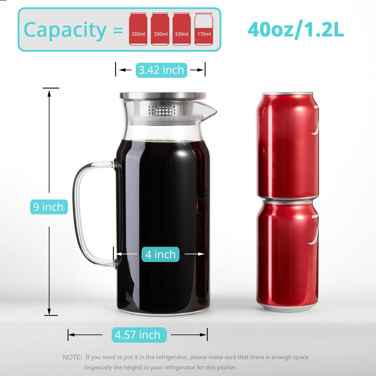 Bivvclaz 2-pack side view showing slim fridge-friendly silhouette.